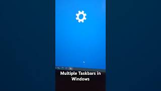 Multiple Taskbar in Windows 10 or Windows 11 [upl. by Eiznikam]