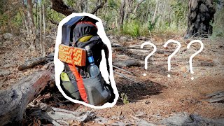 Hiking gear Whats in my pack on the Bibbulmun Track [upl. by Nnylrefinnej679]