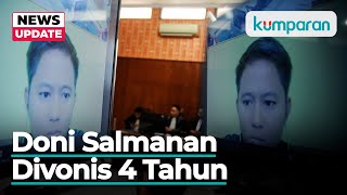 Korban Doni Salmanan Mengamuk di Ruang Sidang Tak Puas dengan Putusan Hakim [upl. by Ruder]