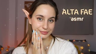 ASMR Roleplay 🧚🏼‍♀️ Elfa mágica te cura la herida agua peine susurros 🌙 [upl. by Spielman]