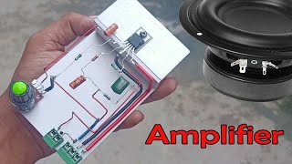 TDA2030 Single IC Full Circuit Diagram Making Amplifier Simple amp Powerful [upl. by Skilken]