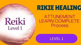 REIKI Level 1 Attunement 😇🙏 SHAKTIPATH Complete process youtube video [upl. by Malka743]