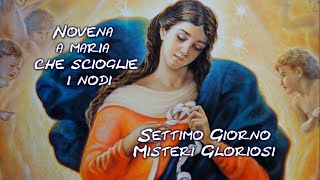 Novena a Maria che Scioglie i Nodi  Settimo Giorno  Misteri Gloriosi [upl. by Nosraep]