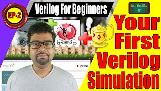 Beginners Verilog Code Simulation Vivado  GtkWave Icarus Verilog amp Geany  StepbyStep Guide [upl. by Wolliw]