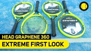 New HEAD Extreme Series  HandsOn  TennisPoint [upl. by Nosreip]