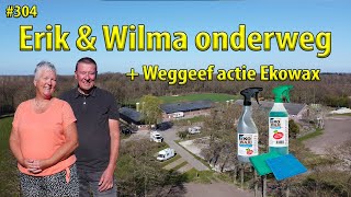 Camper TV 304 Erik amp Wilma onderweg  weggeefactie Ekowax [upl. by Dibb47]