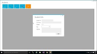 C Tutorial  How to use WinForms Modern UI Metro Framework Net  FoxLearn [upl. by Aicaca699]