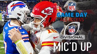 NFL Divisional Round Micd Up quotthey got what they asked forquot  Game Day All Access [upl. by Loughlin]