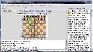 Learn Chess Openings with SCID Database  Chess Moves [upl. by Eilasor]