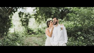 Votos matrimoniales hermosos  Video de boda Medellín  Bride cries reading vows  4K wedding [upl. by Koppel]