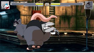 MUGEN Narayan Maxime vs Lardo Rat Rematch [upl. by Helga]