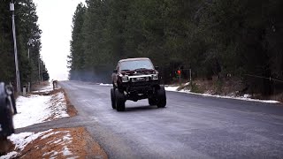 First Drive in the TDI Swapped Toyota Pickup [upl. by Gudrin]