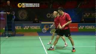 QF  XD  Chan PSGoh LY vs CAdcockIBankier  2012 All England [upl. by Snow]