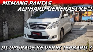 ALPHARD 2012 GENERASI 2 BISA DI FULL UPGRADE KE 2023 SC [upl. by Putnem30]