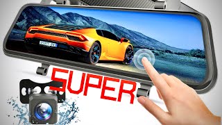 VanTop H609 Dual Mirror Dash Cam  REVIEW SET UP HOW TO  10 inch Full Touch Screen [upl. by Marucci633]