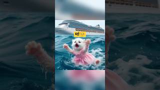 Papa rescues the little cat🥺😱catsoftiktok cat cute aiart ai poorcat catlover fyp [upl. by Aietal]