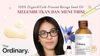 Review The Ordinary 100 Organic Cold Pressed Borage Seed Oil l Skin care [upl. by Salene]