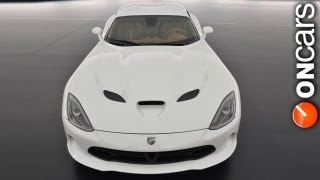 Oneoff SRT Viper GTS to be auctioned [upl. by Grantham320]