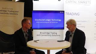 Interview with Roger Burkhardt Head of AI at Broadridge Financial Solutions  FIA EXPO 2023 [upl. by Orsay]