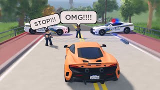 Armed Robbery Ends In Police Chase Dont STOP Driving Roblox [upl. by Akihsan404]