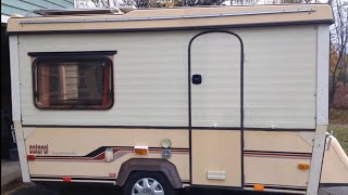 1984 Esterel Supermatic S15 Folding Caravan  Hardwall Camper Trailer nhcaravan [upl. by Quince]