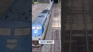 Amtrak in the Gallitzin Tunnels outside Altoona [upl. by Kaufman]