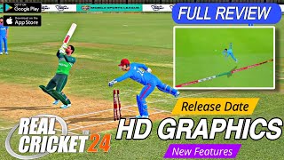 Real Cricket 24 Release Date 😱  He Graphics  New Features 🔥  Android amp iOS  RC24 [upl. by Marissa]