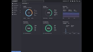 Cohesity 65 User Interface Overview DEMO [upl. by Llyrpa]