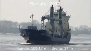 ESBJERG Weser Höhe Brake Unterweser [upl. by Zulch]