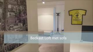 Bedkast Loft van Boone met Sofa 140 x 200 [upl. by Virnelli786]