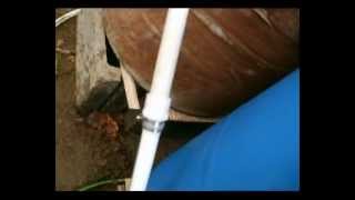 rainwater harvesting with a slow sand filter PART 2 [upl. by Mayyahk876]