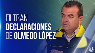 Las explosivas declaraciones de Olmedo López que lo ponen en quotriesgo de muertequot [upl. by Aretahs482]