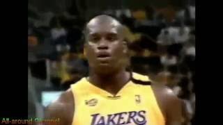 Shaquille ONeal 39 Free Throw Attemps vs Pacers Gm2 2000 Finals [upl. by Nayra]