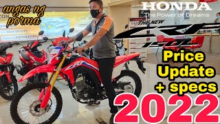 2022 Honda CRF 150L New SRP update at Pinaka Solid SPECS amp Quality brand parts  Alamin ang Presyo [upl. by Culhert]