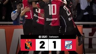 Melgar vs Carlos Mannucci 21 resumen y goles del partido completo Liga1 peru Clausura [upl. by Aramen]