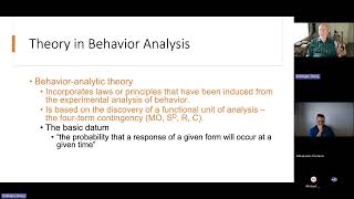 A mediational theory of equivalence relations Presenter Dr Hank Schlinger BCBAD [upl. by Shriner]