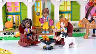 Autumns House and Mias a mum now  Lego Friends set build amp review [upl. by Beverlee]