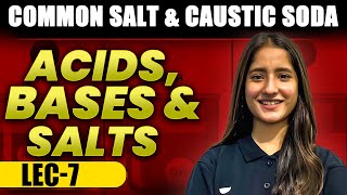 Acids Bases amp Salts  Common Salt amp Caustic Soda By Tapur Maam [upl. by Nnaacissej]