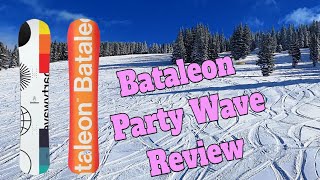 The 2024 Bataleon Party Wave Snowboard Review [upl. by Tomlin280]