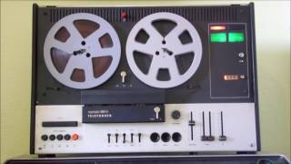 TELEFUNKEN magnetophon 3000 hifi record test [upl. by Dimphia]