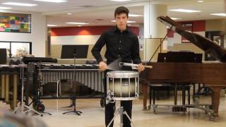 Pratfalls  Snare Solo  Trent Ulloa [upl. by Eidoc]