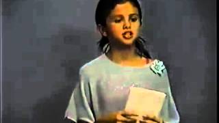 Selena Gomezs First Disney Channel Audition Full Video [upl. by Yesac]