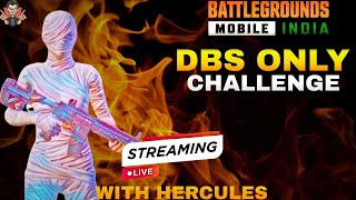 AJJ HOGA SHOTGUN ONLY CHALLENGE  DBS ONLY 120 FPS BGMI pubg bgmilive [upl. by Albie384]