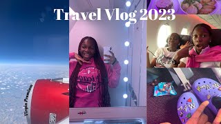 Travel Vlog 2023 🛫 First Time Flying Virgin Atlantic on Premium Economy [upl. by Iphagenia13]