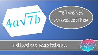 Teilweises Radizieren  teilweises Wurzelziehen [upl. by Gladi]