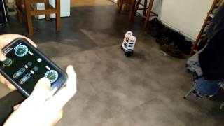 Self balancing robot  Bluetooth remote control [upl. by Ancelin133]