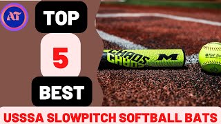 BEST USSSA SLOWPITCH SOFTBALL BATS REVIEWS 2024 [upl. by Sabir]