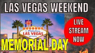 LAS Vegas Stuff on MEMORIAL DAY  Driving and Gambling  FOOD TOO [upl. by Hoenack]