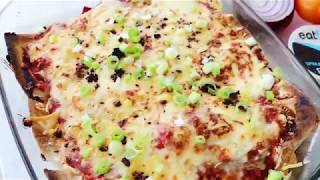 High Protein Cheesy Chicken Enchiladas Recipe  Eatlean [upl. by Tichonn866]