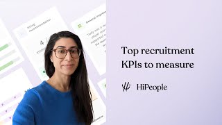 HiPeople  Top recruitment KPIs to measure [upl. by Annai]